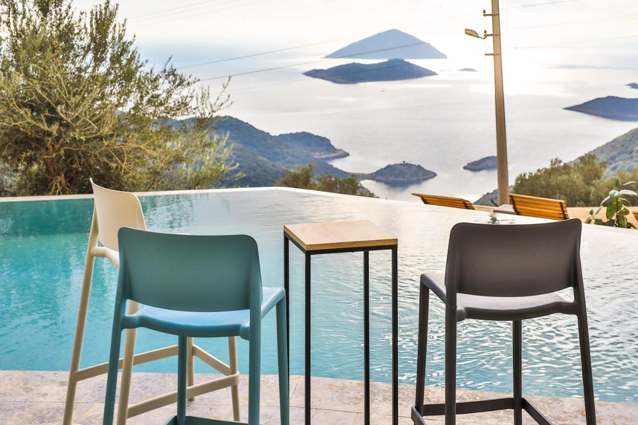 14 Premium Villas With Openair Restaurant&Tennis Court In Nature - Notos Club Kaş Exterior foto
