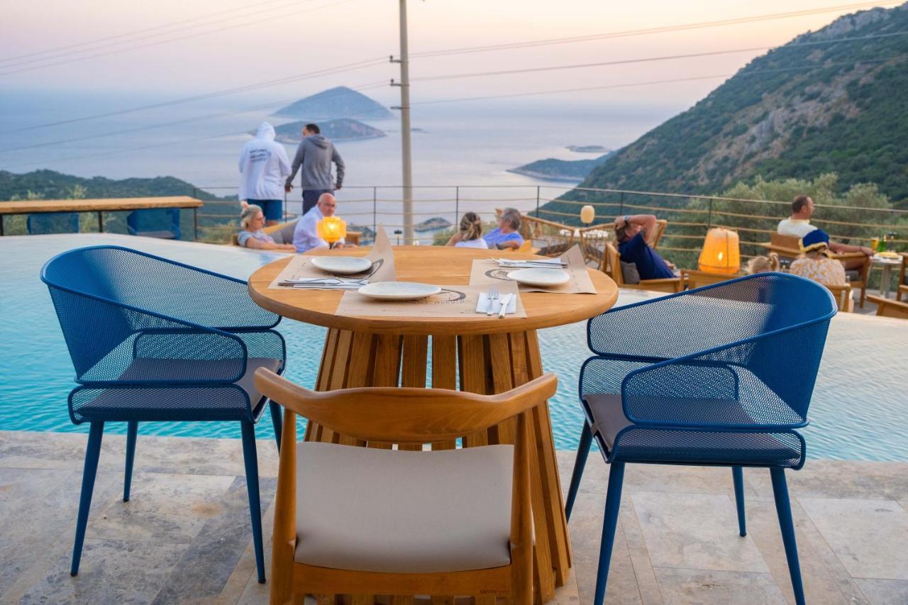 14 Premium Villas With Openair Restaurant&Tennis Court In Nature - Notos Club Kaş Exterior foto
