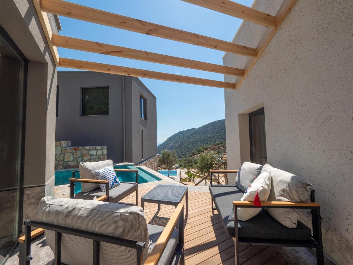 14 Premium Villas With Openair Restaurant&Tennis Court In Nature - Notos Club Kaş Exterior foto